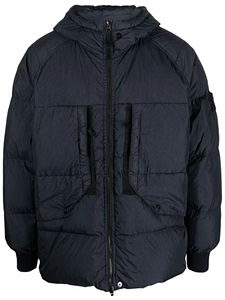 Giubbino Stone Island Garment Dyed Crinkle Reps Ny Down